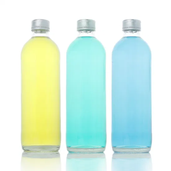330ml 33cl Flint Juice Bebida de água com gás Bebidas carbonatadas Garrafa de vidro de soda