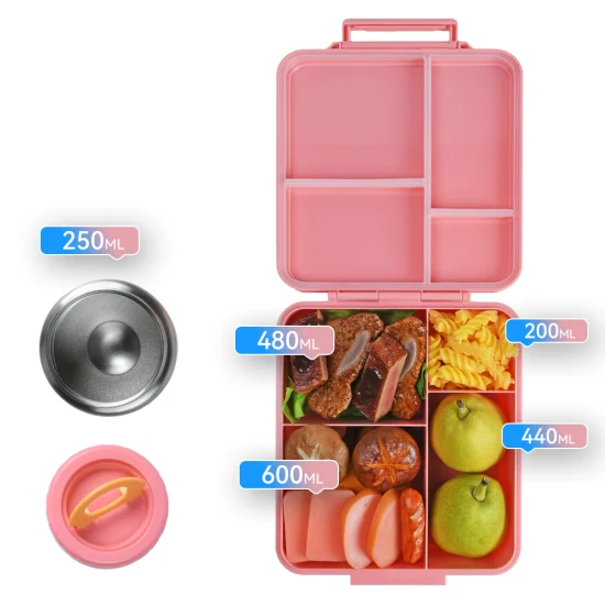 Aohea Garrafa Térmica para Aquecedor de Alimentos em Aço Inoxidável Jarra de Alimentos Thermo Lunch Box